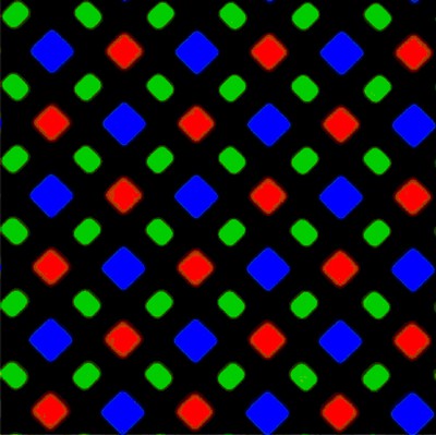 iphone x diamond subpixels