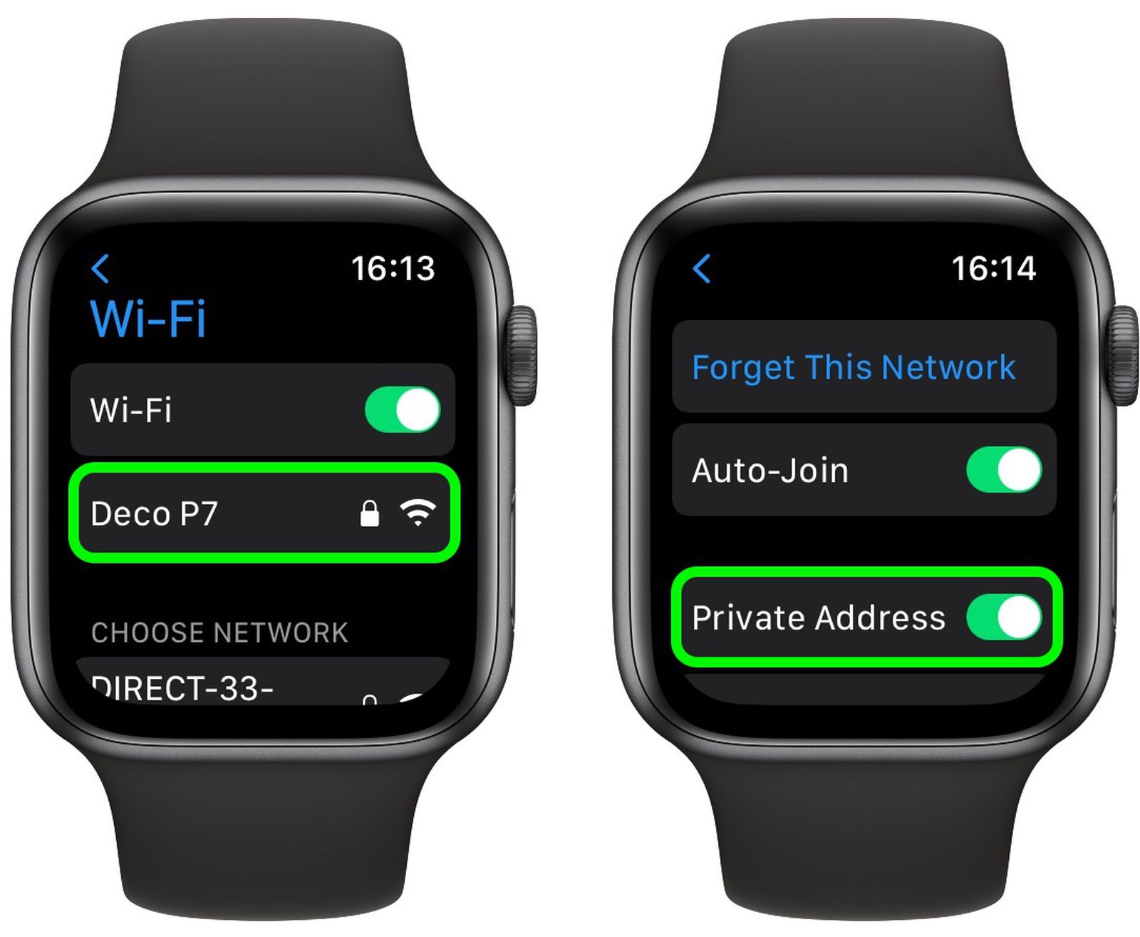 How to Use a Private Wi-Fi Address on Apple Watch - MacRumors