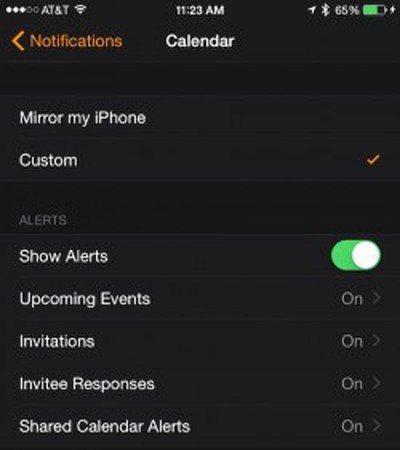 mac how to enable sound for calendar notification