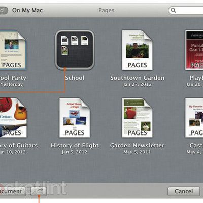 mountain lion icloud documents