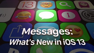 messages iOS 13