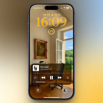 ios 26 volume slider lock screen