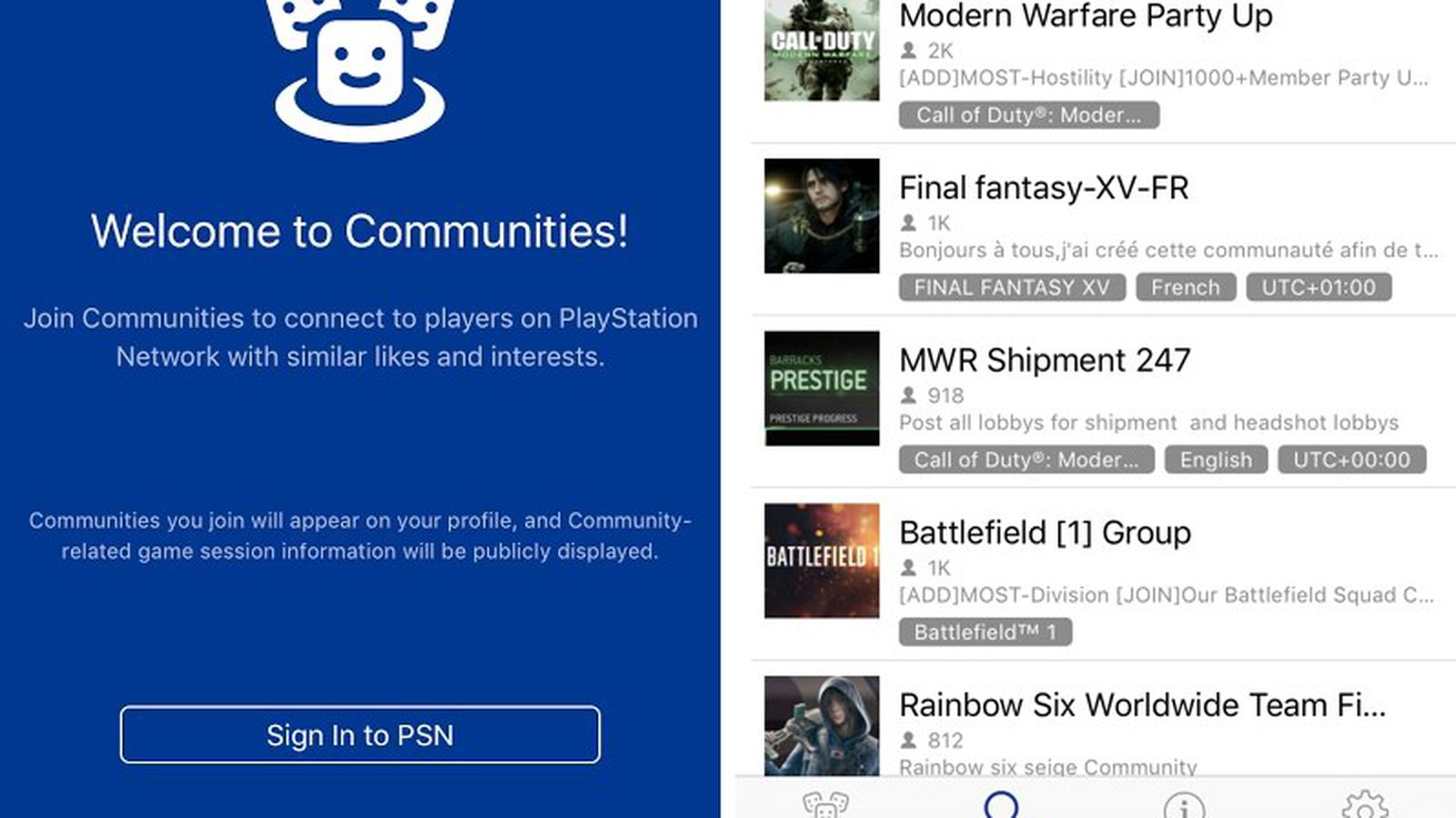 Gemme volatilitet partiskhed Sony Releases PlayStation Communities iOS App - MacRumors