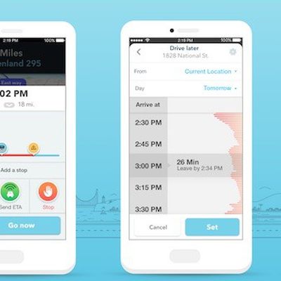 Waze planned drives feature