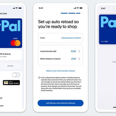 PayPal Debit Card Apple Wallet Large