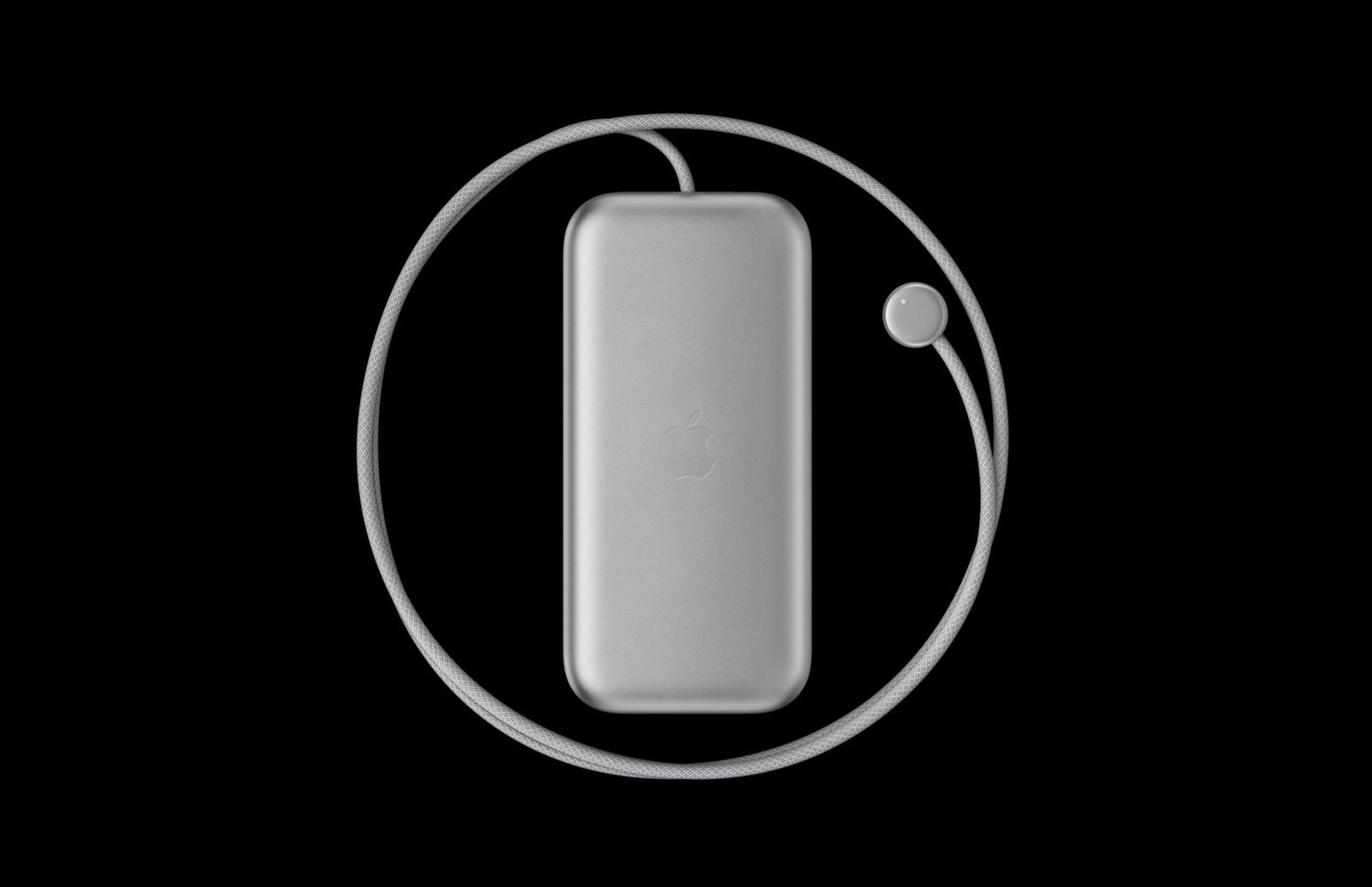 Кабель питания аккумуляторной батареи Apple Vision Pro является съемным