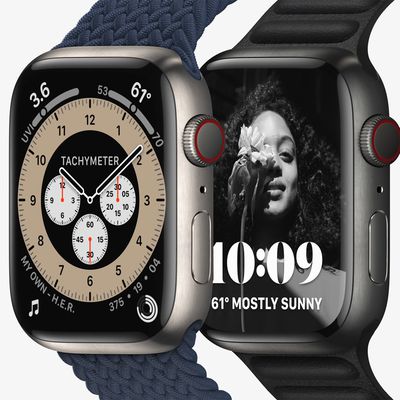 apple watch series 7 titanium