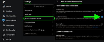 twitter 2fa