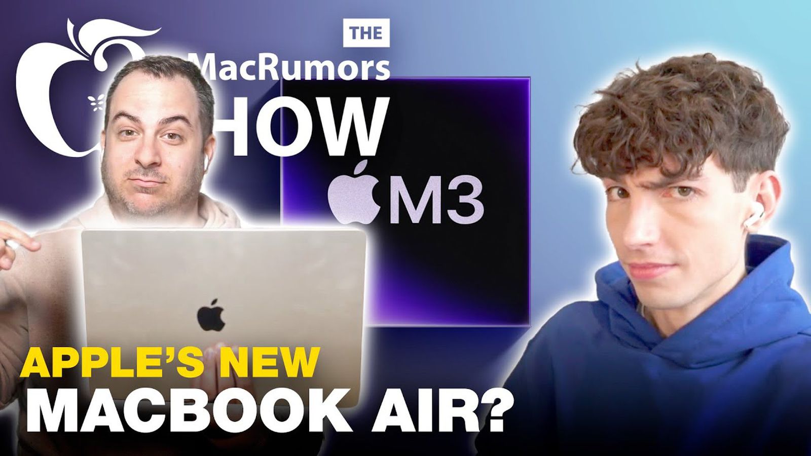 نمایش MacRumors: مک بوک ایر جدید اپل با M3!