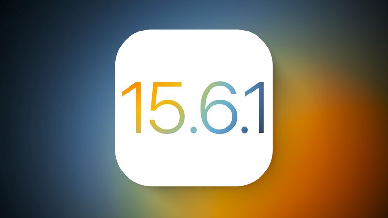 Apple Releases iOS 15.6.1 and iPadOS 15.6.1 With Bug Fixes - MacRumors