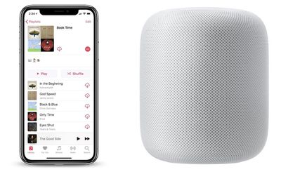 homepod book time playlist
