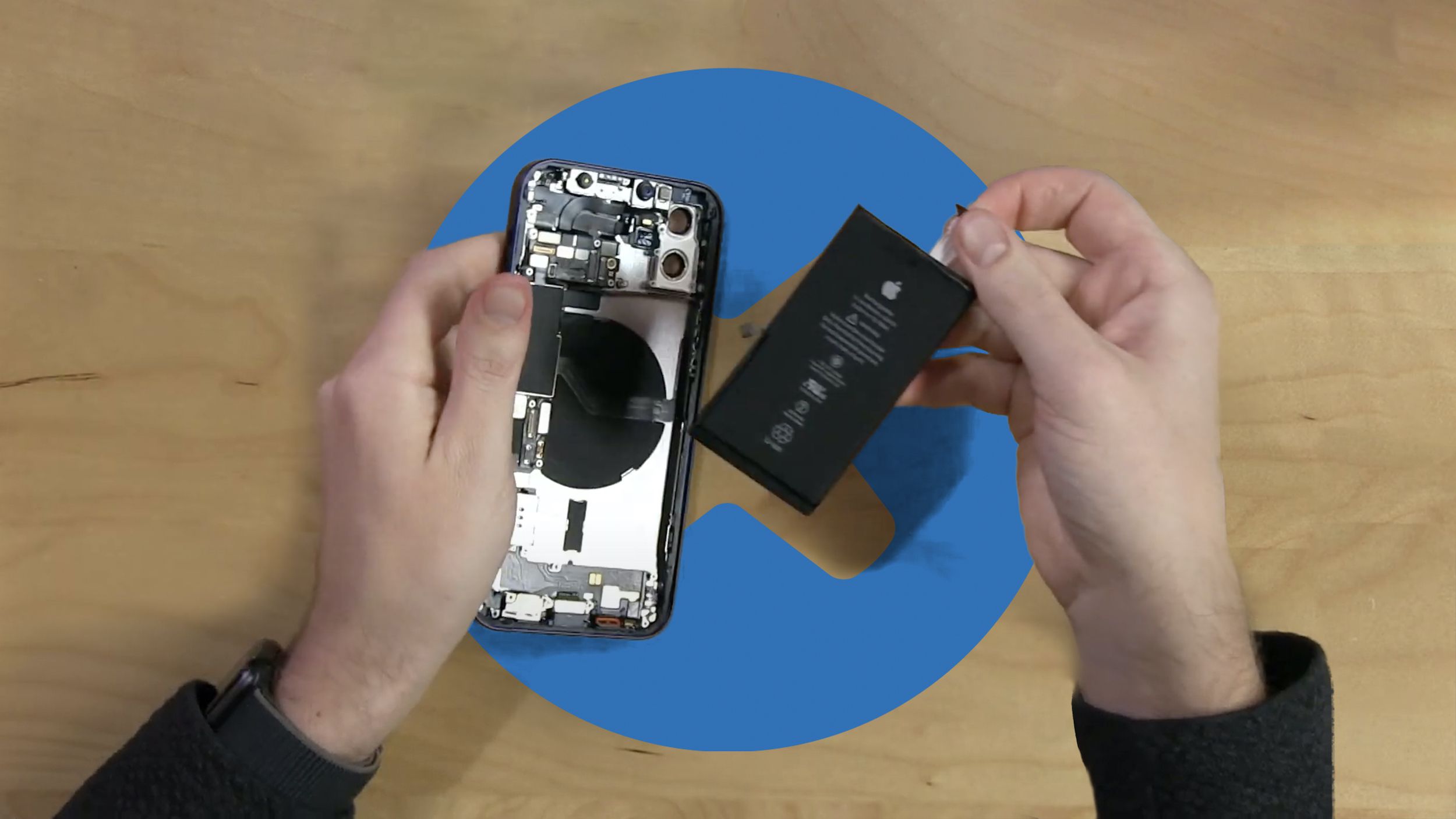 Разбор iphone 12 ifixit