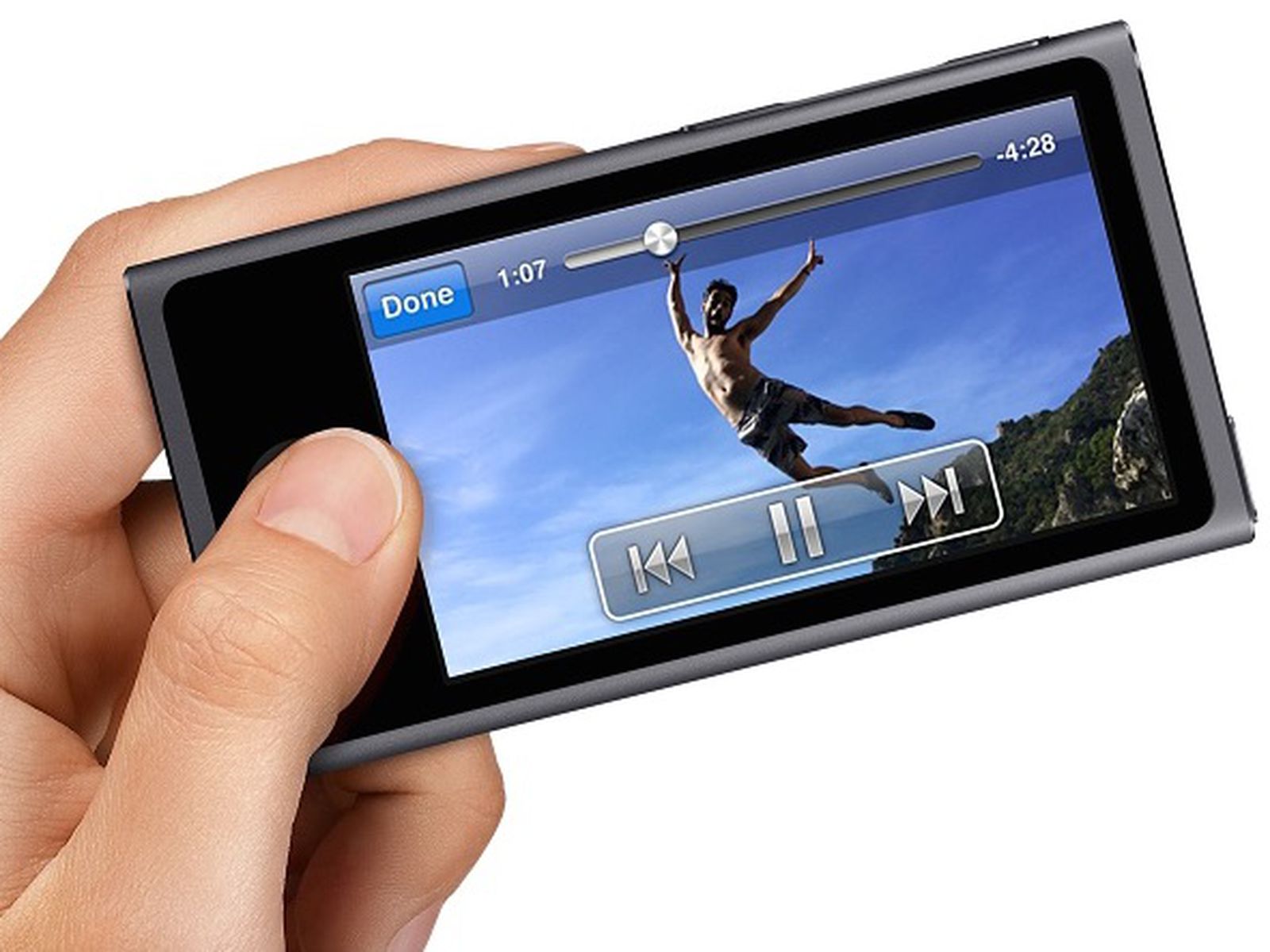 ipod nano touch screen