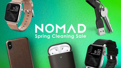 Nomad Outlet spring Cleaning Sale %C2%BA %C2%BA - تخفیف‌ها: فروش جدید Nomad صرفه‌جویی زیادی در قاب‌های آیفون، بندهای اپل واچ و موارد دیگر دارد.