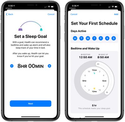 ios14sleepschedulesetup