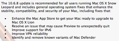 applications for mac os x 10.6.8