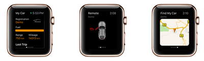 Porsche Apple Watch App