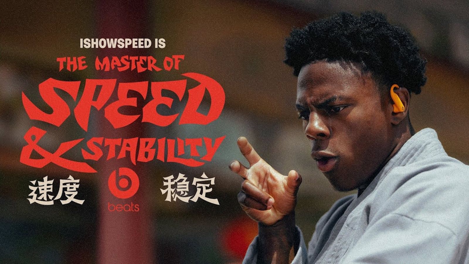 Beats Teams Up With Streamer IShowSpeed in Kung Fu-Themed…