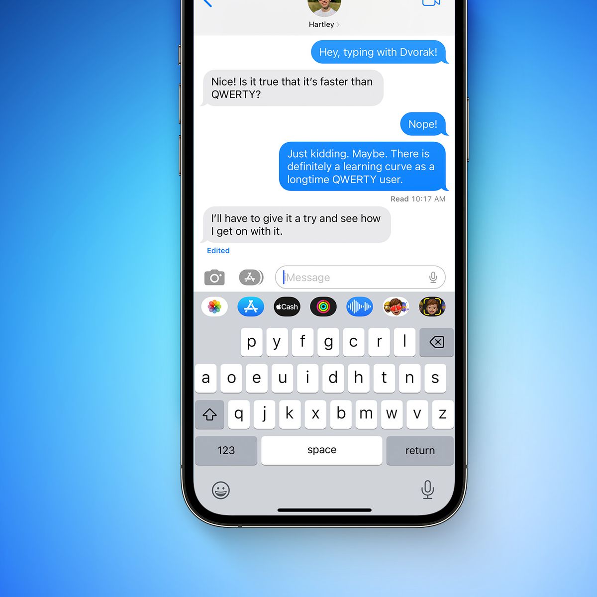 iOS 16 Features an All-New iPhone Keyboard Layout Option - MacRumors