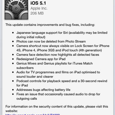 ios 5 1 ipad