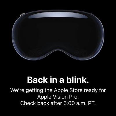 apple store down vision pro