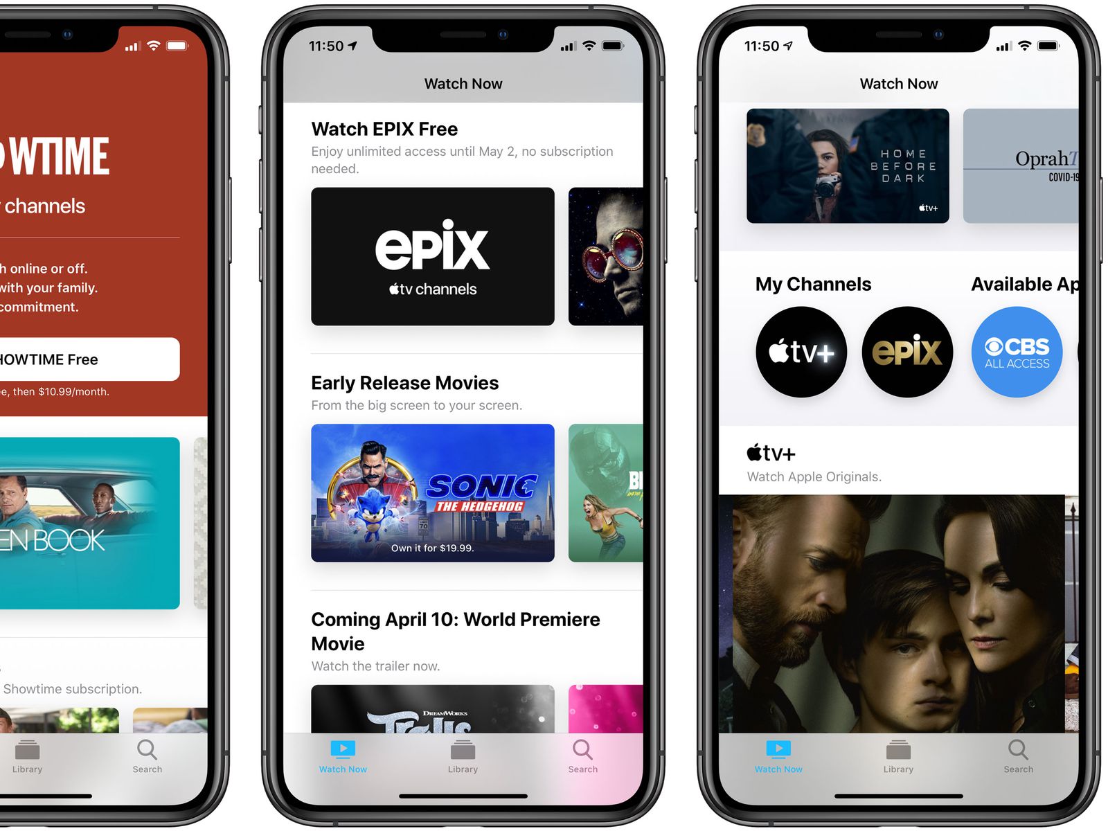 EPIX Available for Free Through Apple TV Channels Until May 2 No