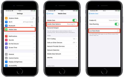 how to reduce iphone network data usage ios 131