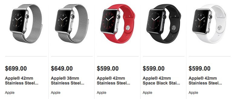 apple watch 5 target