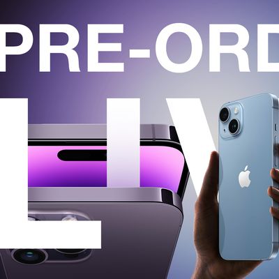 iPhone 14 and 14 Pro Pre Orders Live Feature