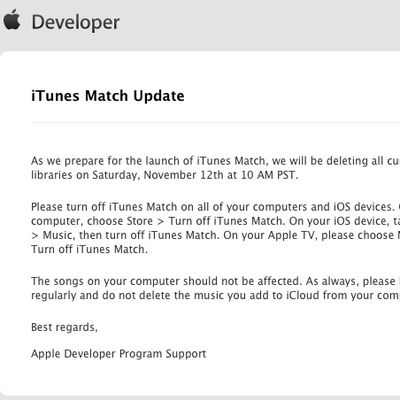itunes match wipe nov12th