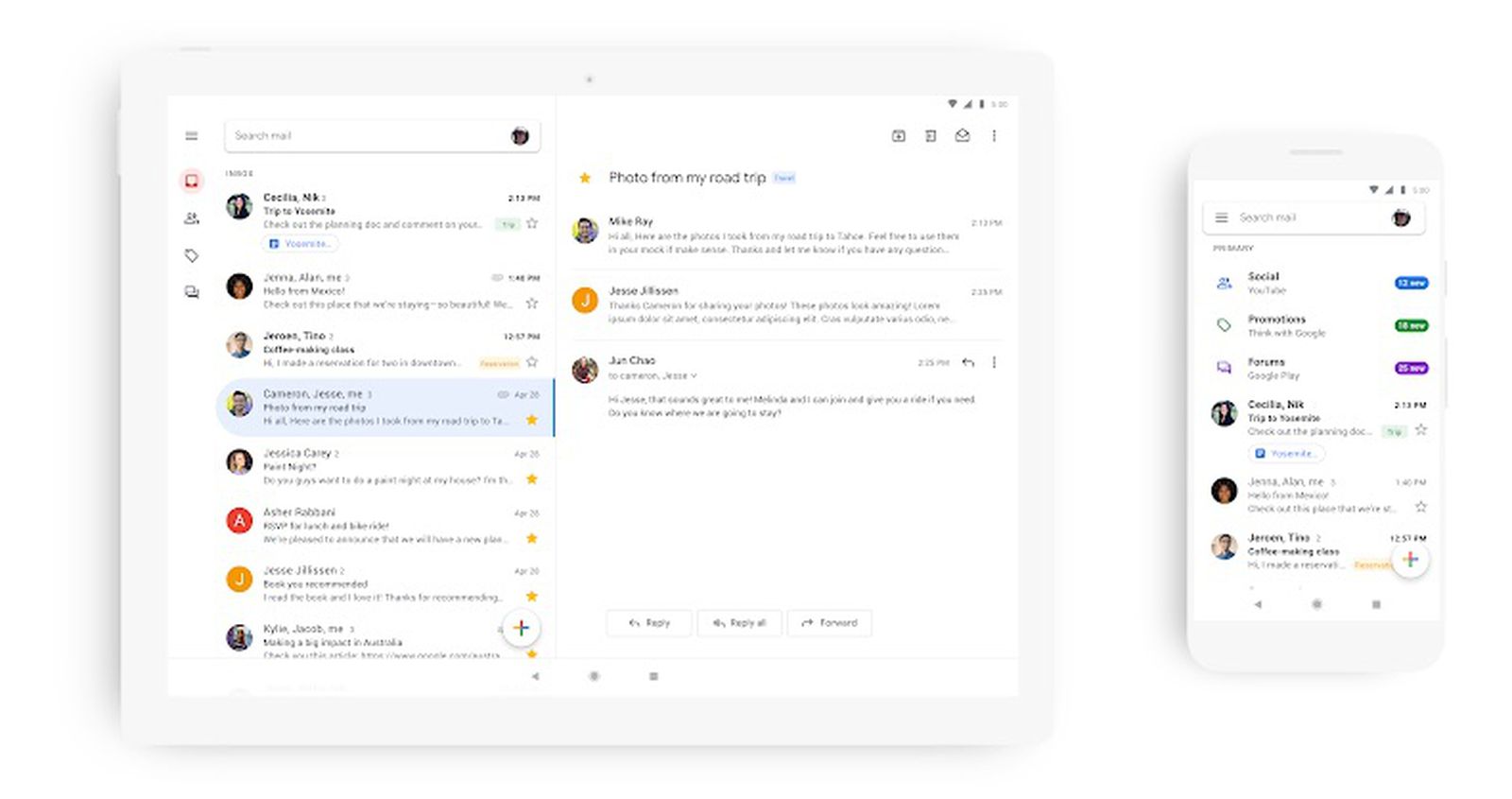 Gmail Redesign for iOS Rolling Out Starting Today - MacRumors