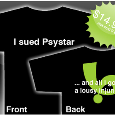 i sued psystar shirt