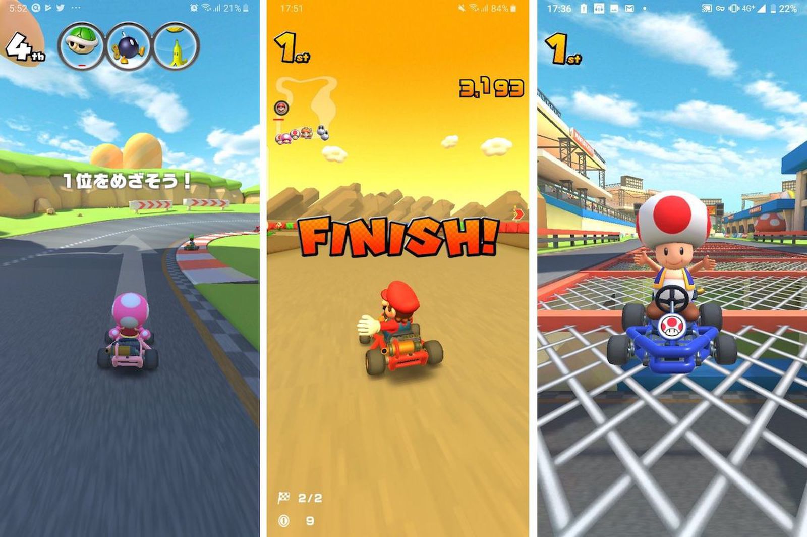 Mario Kart Tour' Gameplay Revealed in New Images and Video Shared