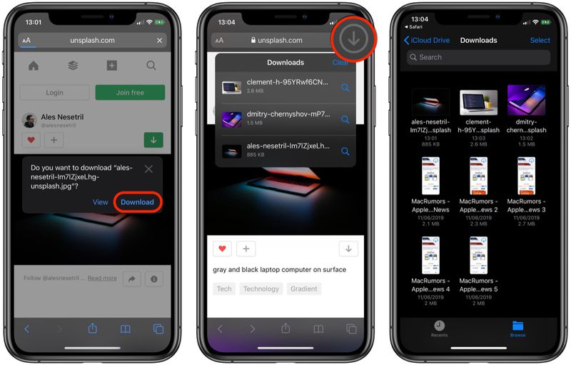 How to Access the Download Manager in Safari for iOS - MacRumors