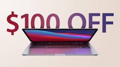 100 de rabais sur le macbook pro m1
