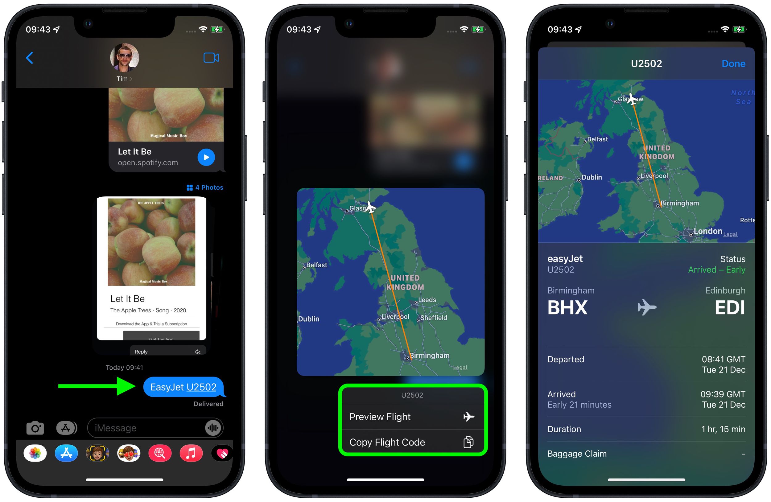how to track someone's flight on iphone free