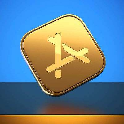 app store gold banner