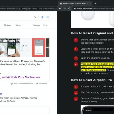 google search highlight