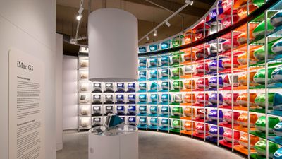 apple museum imac wall