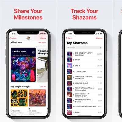 apple music milestones