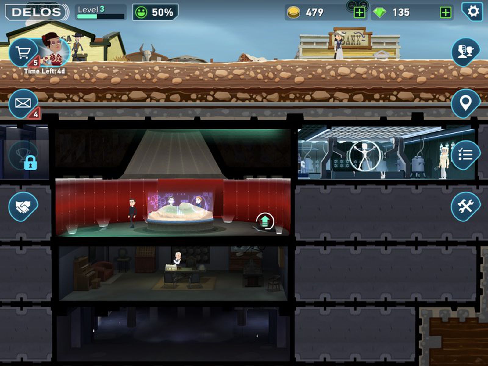 Bethesda Sues Warner Bros For Copying Fallout Shelter With New Westworld Ios Game Macrumors