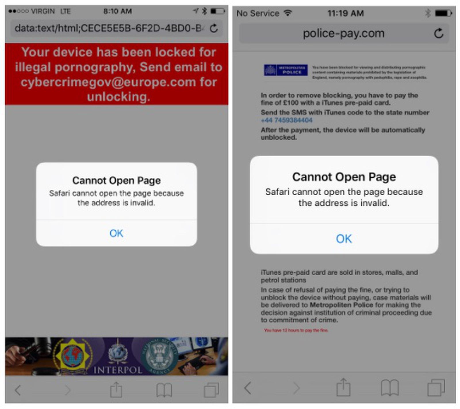 1600px x 1422px - JavaScript-Based Safari Ransomware Exploit Patched in iOS 10.3 - MacRumors