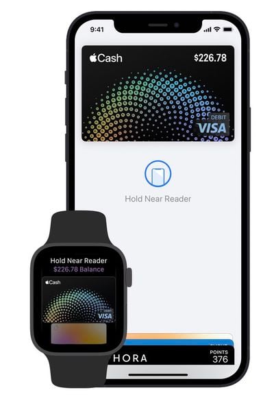 apple cash visa watch