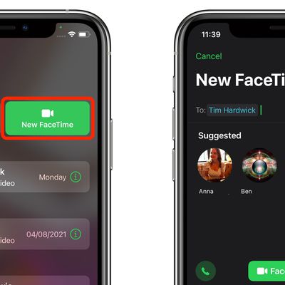 facetime how to share