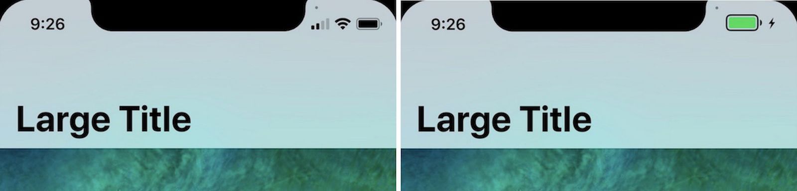 iphone status bar phone icon