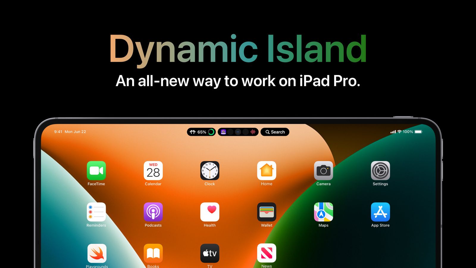 Concept Imagines iPhone 14 Pro's Dynamic Island on iPad - MacRumors