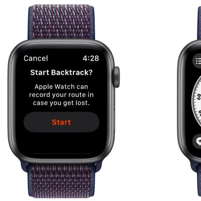 watchos 9 compass app backtrack