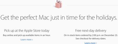 appleholidayshipping