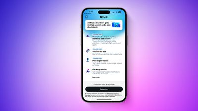 Twitter Blue Subscription Feature Purple