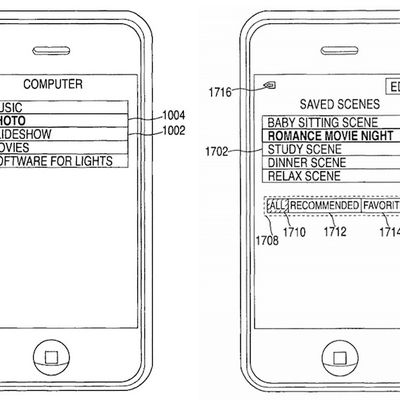 iphone intelligent remote patent